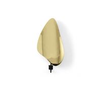 Audo Copenhagen Flambeau candlestick wall 34 cm Black-polished brass