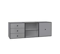 Audo Frame 49 Trio Bookcase Dark Grey