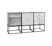 Audo Copenhagen - Frame 49 Trio Sideboard With Frame, Light Grey - Light Grey