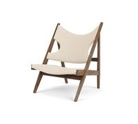 Audo Knitting Armchair Walnut/Jasmine
