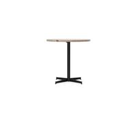 Audo Nook Dining Table Ø80 Black/ Kunis Breccia