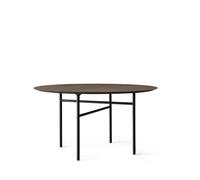 Audo Snaregade Dining Table Round Ø138 Black & Dark Stained Oak