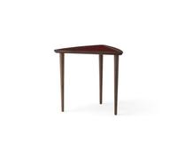 Audo Umanoff Nesting Side Table Walnut/ Burgundy
