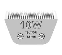 AUDOC 10W Wide Pet Dog Grooming Detachable Blades,Compatible with Andis,Oster A5,Wahl KM10/Moser 45/Masterclip A5 Clippers,Cut Length 1/16"(1.5mm),Fit for Larger Animals