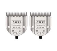 AUDOC 2 Pack Professional Animal 5 in 1 Adjustable Standard Grooming Replacement Blade Cutting Length 0.7-3 mm,Compatible with Wahl Arco,Bravura and Moser Arco 1870/1871/1872/1873/1854