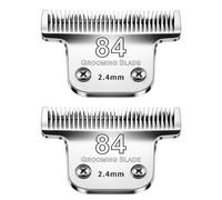 Audoc 2Pack T-84 Wide Blade Dog Grooming Clipper Blades for Andis,Oster A5,Wahl km10 Clippers