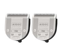 AUDOC Animal 5-in-1 Adjustable Fine Blade Cut Length 0.7-3mm,Compatible with Wahl/Moser Arco,Bravura,Chromado,Creativa,Figura and Motion (2 Pack)