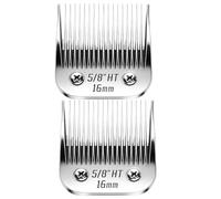 Audoc Wide Blade Dog Grooming Blades for Andis,Oster A5,Wahl km10 Clippers (5/8" HT),2Pack