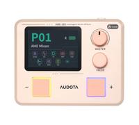Audota AME-100 Intelligent Multi-Effects, White Rose | Ki-powered multi-effect processor for electric guitar