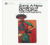 Audre Lorde Zami Paperback Book Audre Lorde Multicolor