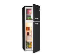 Audrey 128cm 138L Retro Fridge Freezer Black