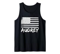 Audrey Forename Citizenship Personalized Birthday Name Tank Top
