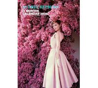 Audrey Hepburn, 2026 Calendar, A3, Wirobound, Full Colour, Free Pack of Calendar Stickers.