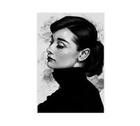 Audrey Hepburn 8 Canvas Poster Wall Art Decor Print Picture Paintings for Living Room Bedroom Decoration Unframe: 08x12inch(20x30cm)