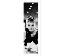 Audrey Hepburn Art Prints, Multi Coloured, 33 x 95cm