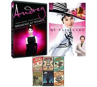 Audrey Hepburn Double Feature Breakfast at Tiffany's & My Fair Lady 2 DVD Set with Bonus Art Card
