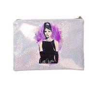 Audrey Hepburn Gifts Make Up Bag Cosmetic Bag Pouch Travel Makeup Pouch Storage Organiser for Women Glitter Bag
