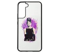 Audrey Hepburn Gifts Phone Case for Samsung Galaxy s22 Black Silicone Rubber Protective Phone Case