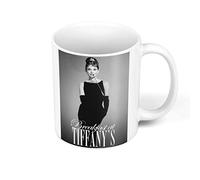 Audrey Hepburn Hollywood Actress Star Breakfast At Tiffany's Mug