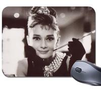 Audrey Hepburn Mouse Mat. Movie Film Quality Mouse pad #2