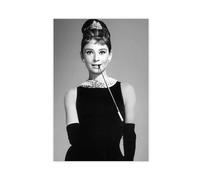 Audrey Hepburn Poster 32 Canvas Poster Wall Art Decor Print Picture Paintings for Living Room Bedroom Decoration Unframe-style 20x30inch(50x75cm)