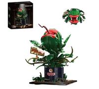 Audrey II Piranha Plant Building Set, 838 Pcs Little Shop of Horrors Flowers Cannibal with Openable Mouth Building Blocks, Creative Gifts for Kids Adult