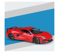 AUDSNI Die-Cast Diecast Car Model 1:18 For Chevrolet For Corvette For Stingray For Coupe 2020 Die-cast Car Model Collection(Red)