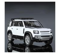 AUDSNI Die-Cast Diecast Car Model 1:18 For Land Rover For Defender Alloy Car Model Diecast Collection Ornaments(White)