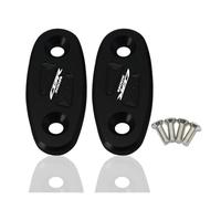 AUDSNI Mirror Block Offs Plates For HON&DA CBR300R CBR 300 R Motorcycle Windscreen Mirror Hole Cover(Black)