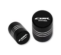 AUDSNI Motorcycle Valve Caps Dust Caps For HON&DA CBR600RR 2003-2011 Motorcycle Wheel Tire Valve Caps Stem Covers(Black)
