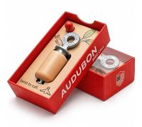 Audubon Bird Call - Natural Birch Gift Pack | Attracts a Wide Variety of Birds. Great Bird Watching Gift. Includes Powdered Rosin. Authentic Bird Call Whistle. Made in USA