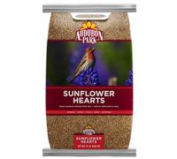 Audubon Park Sunflower Hearts Wild Bird Seed for Outside Feeders, 15-lb. Bag
