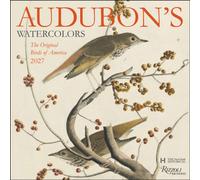 Audubon's Watercolors 2027 Wall Calendar