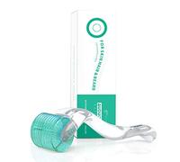 AUDUODUO® Dermaroller 192 Real Needles 0.5 mm with Real Silver Needles for Skin, Beard and Hair, Microneedle Roller for Face Microdermabrasion Tool