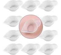 AUEAR, 10 Pack Silicone Mold Cup Dispenser Mini Measuring Mixing Cup for DIY Jewelry Making Epoxy Resin Craft