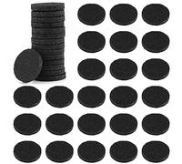 AUEAR, 100 Pack Black 22mm Replacement Refill Pads Felt Pad for Essential Oil Diffuser