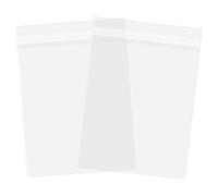 AUEAR 18" x 24" (100 Pack) Clear Plastic Sleeves - Acid Free 1.6mil Crystal Resealable Bags -Fit for Clothing, Household, Premium Packaging