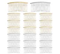 AUEAR, 20 Pack 20 Teeth Hair Combs Women Hair Side Comb Hair Accessories for Fine Hair