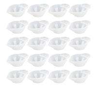 AUEAR, 20 Pack Silicone Mold Cup Dispenser Resin Mini Measuring Cups for DIY Epoxy Craft