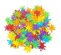 AUEAR, 200 Pack Paint Splatter Confetti 6 Colors Art Splash for Birthday Party Decoration