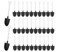 AUEAR, 300 Pack Mini Plastic Shovel Spoons Disposable Shovel Shape Dessert Spoons for Desserts Ice Cream