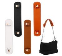 AUEAR, 4 Pack Leather Shoulder Strap Pads Handle Wrap Covers Handbag Strap Protector for Purses Cross Body Tote Bag