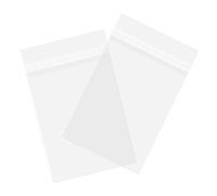 AUEAR, 5"x7" (100 Pack) Clear Plastic Sleeves - Acid Free 1.6mil Crystal Resealable Bags -Fit for 5x7 Art Prints, Photos, Cards & Envelope