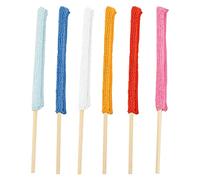 AUEAR, 6 Pack Microfiber Detail Duster Sticks Crevice Mini Cleaning Brush Tool for Home Window