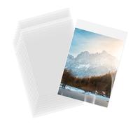 AUEAR 9"x12" Clear Plastic Sleeves, 100 Pack