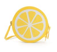 AUEAR, Cute Ladybug Purse Mini Pu Leather Crossbody Bag Wallet Pouch for Women, Yellow Lemon, One Size