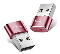 AUEDROT Mouse Jiggler Undetectable USB Mouse Mover Jiggler Automatic Mouse Wiggler with 2 Jiggle Modes, Driver-Free, Plug & Play, Keep Computer/Laptop Awake, Rose Gold, 2 PCS