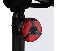 AUELEK Bike Tail Light,Sport LED Rear Light USB Rechargeable,270°Ultra Wide Angle Red High Intensity Bicycle Taillight Waterproof,Helmet Backpack Lamp Safety Warning Strobe Light,5 Lighting Modes