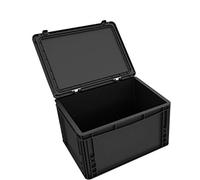 Auer Packaging Eurocontainer Case/Euro Box with Hinge Lid ESD ED 43/22 HG - Storage Solution - Container - Adult