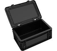 AUER Packaging HSEB115ESD Eurocontainer Case/Euro Box with hinge lid ESD ED 32/12 HG